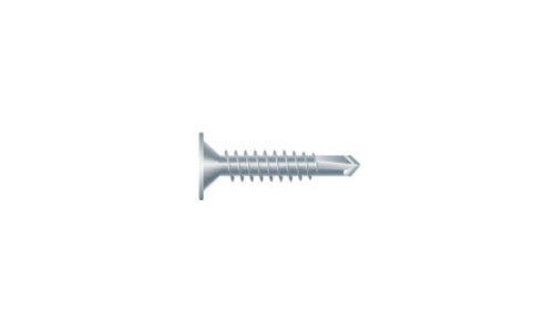 #8-18 x 1-1/4 Wafer head Phillips Tek Screw #2 Point, Steel Ceramic Green (Box of 1000)