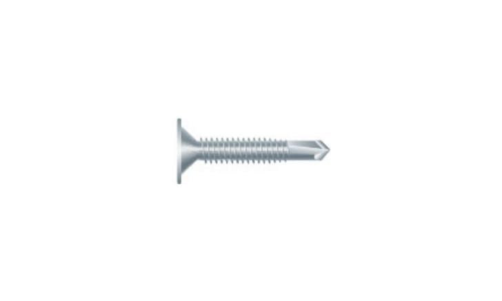 #10-24 x 2 Wafer head Torx (6-Lobe) Tek Screw #3 Point, Steel Zinc (Box of 2000)