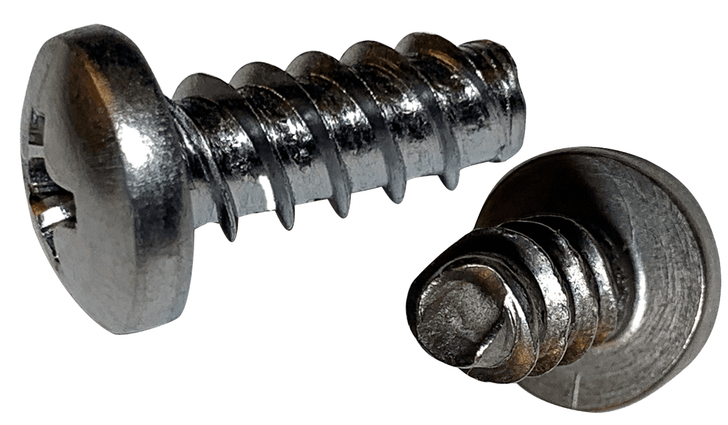 #4-20 x 5/8 Pan Head Phillips Thread Rolling Screw, 410 SS Passivated & Waxed (Box of 5000)
