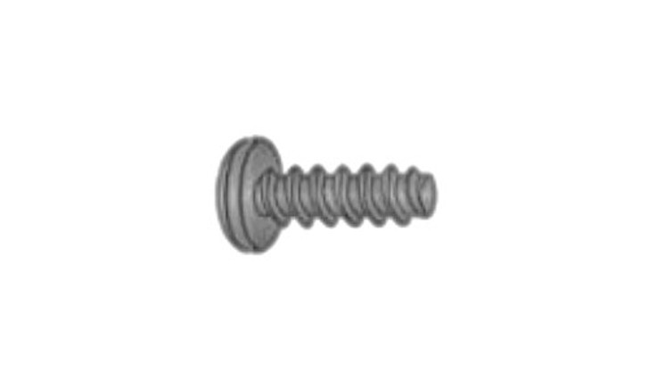 #10-14 x 1 Pan Head Phillips Thread Rolling Screw, Steel Black Oxide & Wax (Box of 4000)