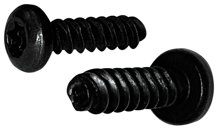 #8-16 x 5/8 Pan Head Torx (6-Lobe) Thread Rolling Screw, Steel Black Oxide & Wax (Box of 9000)