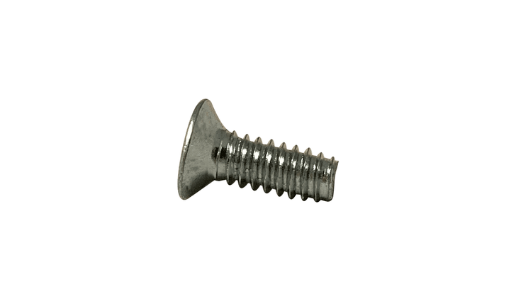 #10-24 x 1/2 100-Deg Flat Head Phillips Thread Rolling Screw, Steel Zinc Clear & Wax (Box of 10000)
