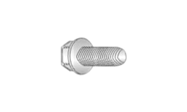 #6-32 x 1/4 Hex Washer Head Slotted Thread Rolling Screw, 410 SS Passivated & Waxed (Box of 10000)