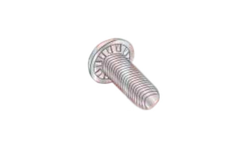 #10-32 x 3/8 Pan Head Phillips Thread Rolling Screw, Internal Sims, Zinc Clear & Wax (Box of 5000)