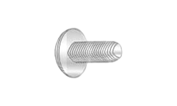 #8-32 x 3/8 Truss Head Phillips Thread Rolling Screw, Steel Zinc Clear & Wax (Box of 10000)