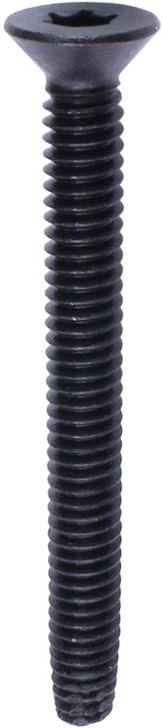 1/4"-20 x 2-1/4 Type F - Floor Board Screw Flat Head Torx (6-Lobe), Steel Black Phosphate (Box of 1000)