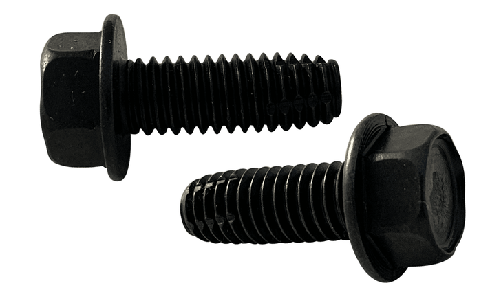 1/4"-20 x 1-1/4 Hex Washer Head Unslotted Thread Cutting Screw Type F, Steel Black Oxide (Box of 2000)