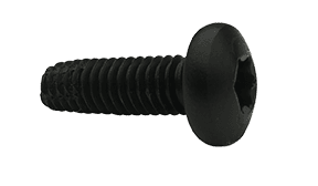 5/16"-18 x 3-1/2 Pan Head Torx (6-Lobe) Thread Cutting Screw Type F, Steel Black Oxide (Box of 300)