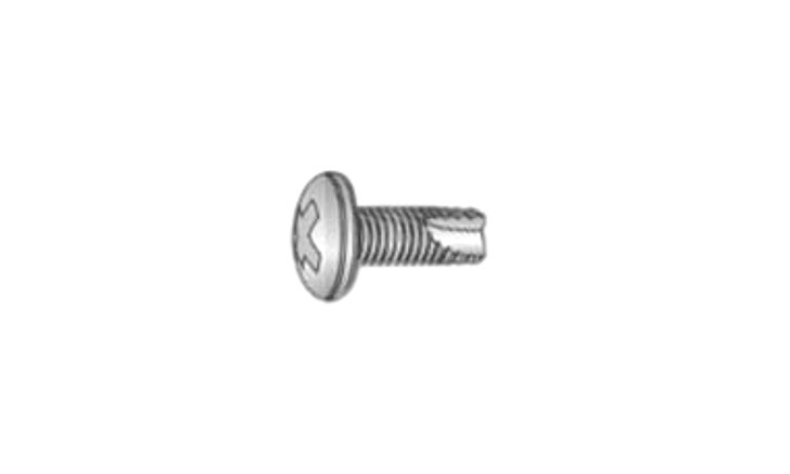 #10-24 x 1/2 Pan Head Phillips Thread Cutting Screw Type 23, 18-8 SS  (Box of 3000)