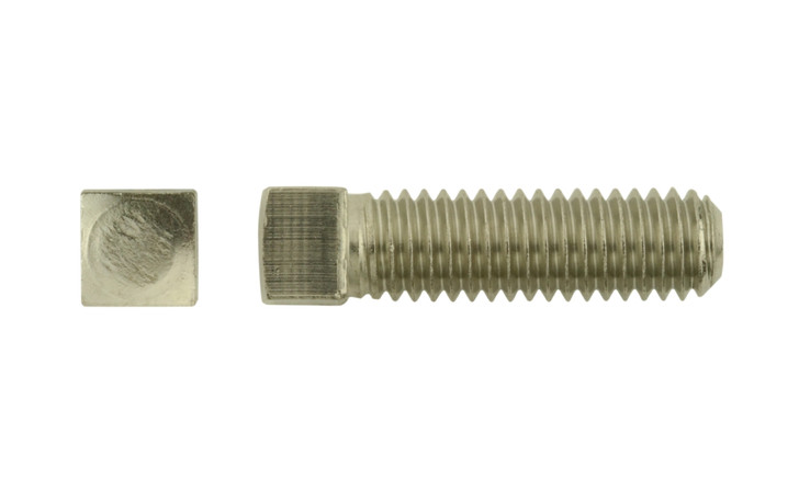 5/16"-18 x 1/2" Square Head Set Screw, Cup Point 18-8 Stainless Steel - FT (Package of 100)