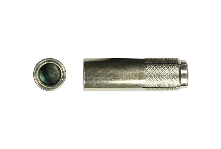 3/4" Drop In Anchor  Steel, Zinc Plated (Package of 25)