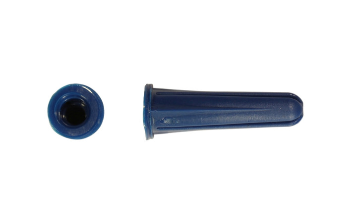 #4-6-8 Pan Head, Phil/Slot Combo Conical Anchor Kit Plastic (Blue) (Package of 1)