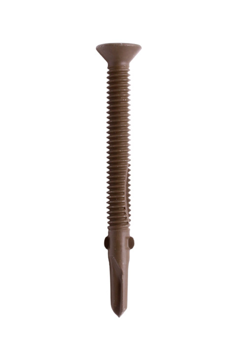 R234W - 1/4-20 x 2-3/4" Self Tapping Wood to Metal Screw with Wings WAR Coated  (Box of 1000)