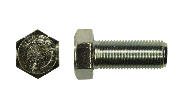 5/8"-18 x 1" Hex Cap Screw Grade 5, Zinc Clear - FT (Package of 25)