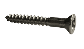 #14 x 1" Phillips Flat Head Wood Screw, 18-8 Stainless Steel (Box of 1000)