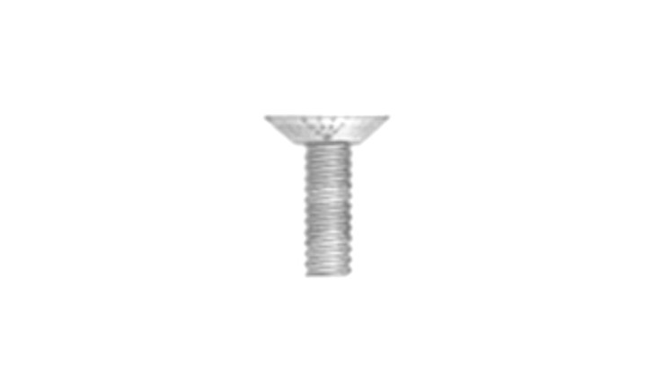 #6-32 x 5/16" Phillips Drive 82 Degree Flat Head, Undercut Machine Screw, 18-8 Stainless Steel - FT (Box of 5000)