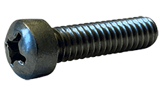 #10-24 x 3/8" Phillips Drive Fillister Head Machine Screw, 18-8 Stainless Steel - FT (Box of 4000)
