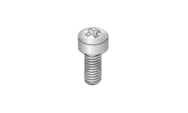 #10-32 x 3" Phillips Drive Fillister Head Machine Screw, Steel, Zinc Clear - FT (Box of 1000)