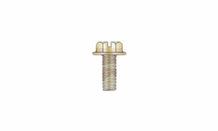 #10-32 x 3/8" Unslotted Drive Hex Washer Head Machine Screw, Steel, Zinc Clear - FT (Box of 7000)