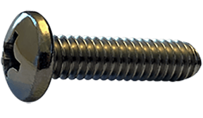#2-56 x 1/2" Phillips Drive Pan Head Machine Screw, 316 Stainless Steel - FT (Box of 5000)