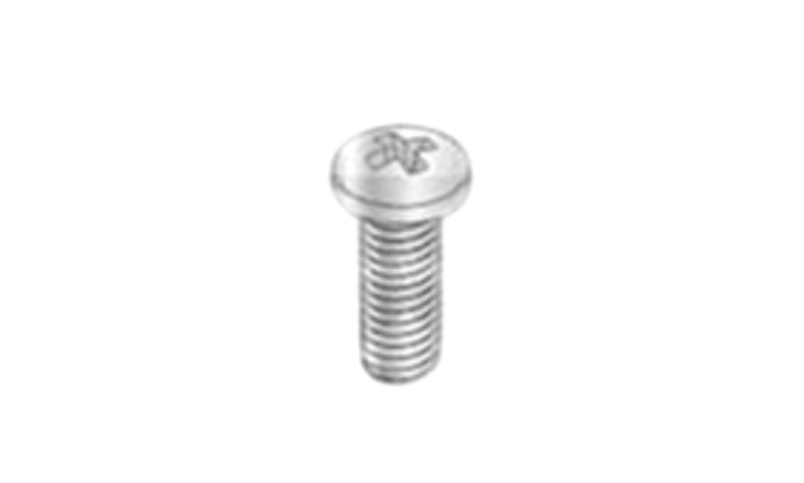 #8-32 x 1" Phillips Drive Pan Head Machine Screw, Steel, Zinc Clear - FT (Box of 5000)