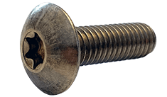 #10-32 x 1" Torx Drive Truss Head Machine Screw, 18-8 Stainless Steel - FT (Box of 2000)