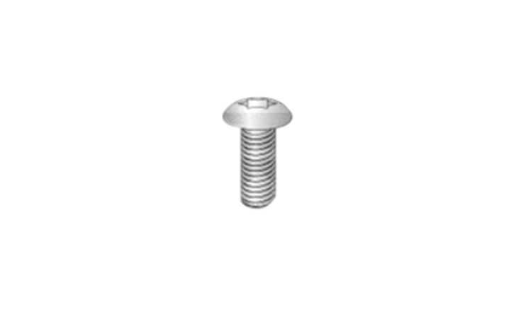 #10-24 x 1/2" Torx Drive Truss Head Machine Screw, Steel, Zinc Clear - FT (Box of 7000)