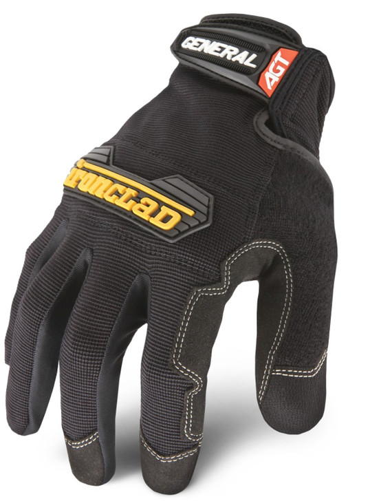 L - General Utility Glove - Black | IRONCLAD GENERAL GLOVES (Package of 12)