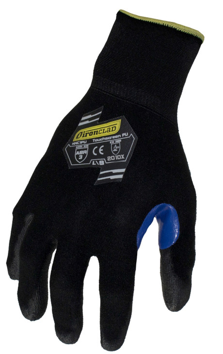 L - Knit A1 PU Touch  (Vend-Pack) | IRONCLAD KNIT GLOVES (Package of 12)