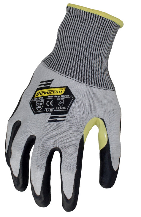 XXL - Knit A3 HPPE Foam Nitrile Touch  (Vend-Pack) | IRONCLAD KNIT GLOVES (Package of 12)