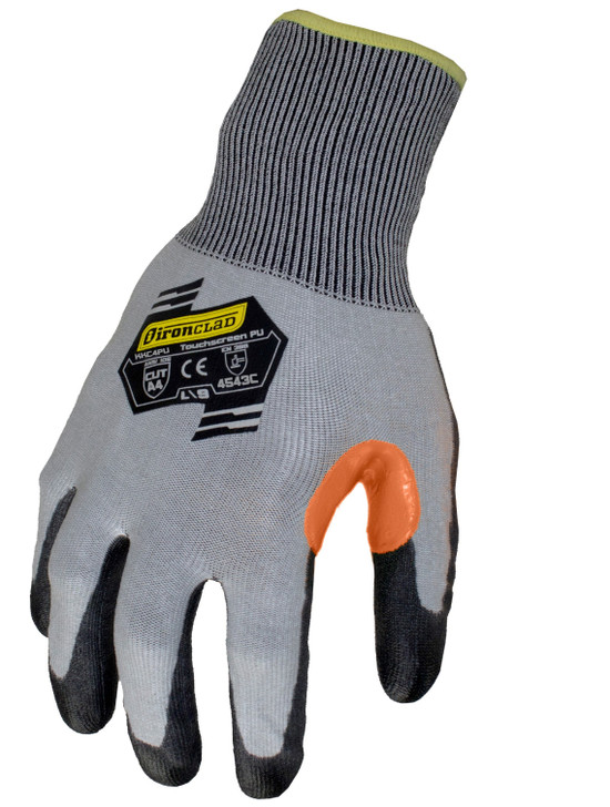 L - Knit A4 PU Touch  (Vend-Pack) | IRONCLAD KNIT GLOVES (Package of 12)