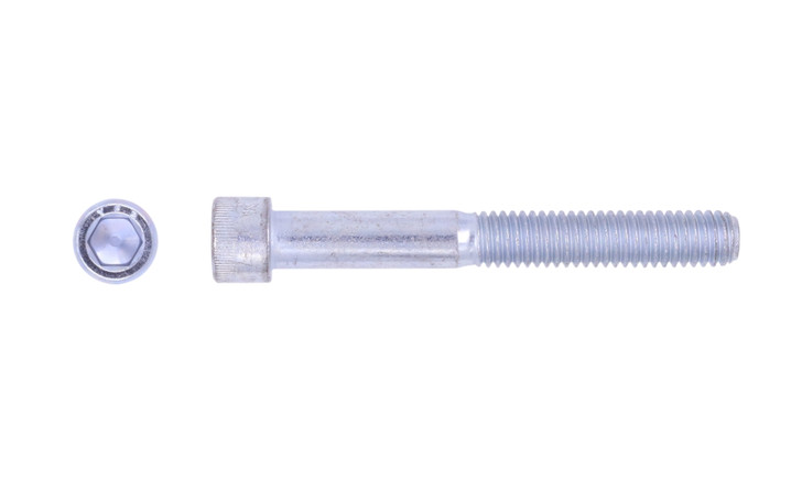 3/8"-16 x 3" Socket Head Cap Screw, Alloy Steel, Zinc Clear - PT