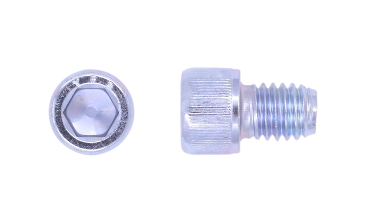 1"-8 x 2-3/4" Socket Head Cap Screw, Alloy Steel, Zinc Clear - FT