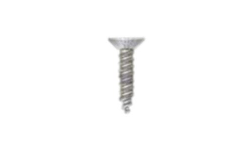 #6-20 x 1-1/4" Phillips Flat Undercut Head Sheet Metal Screw, Type AB, Steel, Zinc Plated  (Box of 7000)