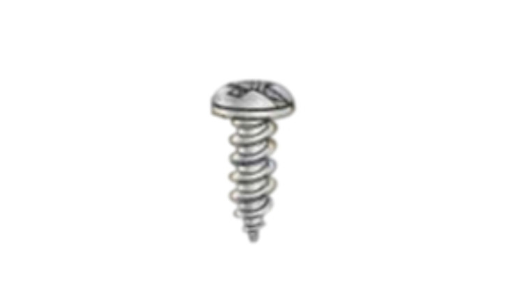 #10-16 x 1-1/4" Phillips/Slotted Combo Pan Head Sheet Metal Screw, Type AB, Steel, Zinc Plated  (Box of 3000)