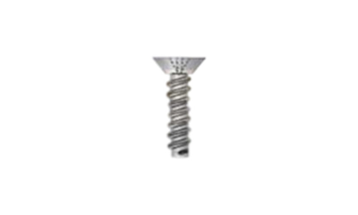#6-20 x 3/8" Phillips Flat Undercut Head Sheet Metal Screw, Type B, Steel, Zinc Plated  (Box of 10000)