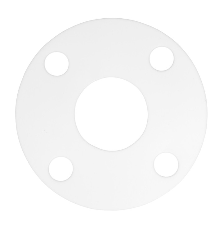 Virgin PTFE Gasket - 1-1/2" 300# FF 1/16" (6.12 in OD)