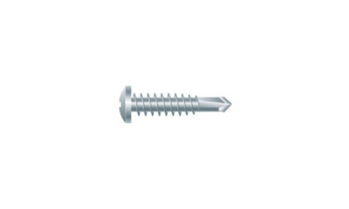#10-16 x 1-1/2 Pan Head Phillips Tek Screw #3 Point, 410 SS  (Case of 3000)