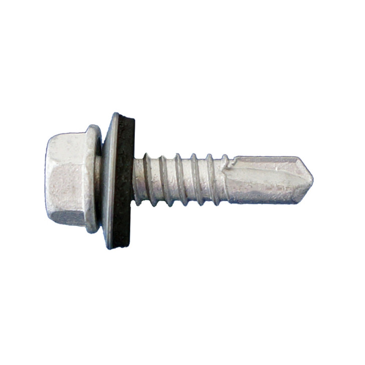 10 X 1 HEX WASHER HEAD SELF DRILL SCREWS W/BONDED WASHER DAGGER-GUARD (Box of 4000)