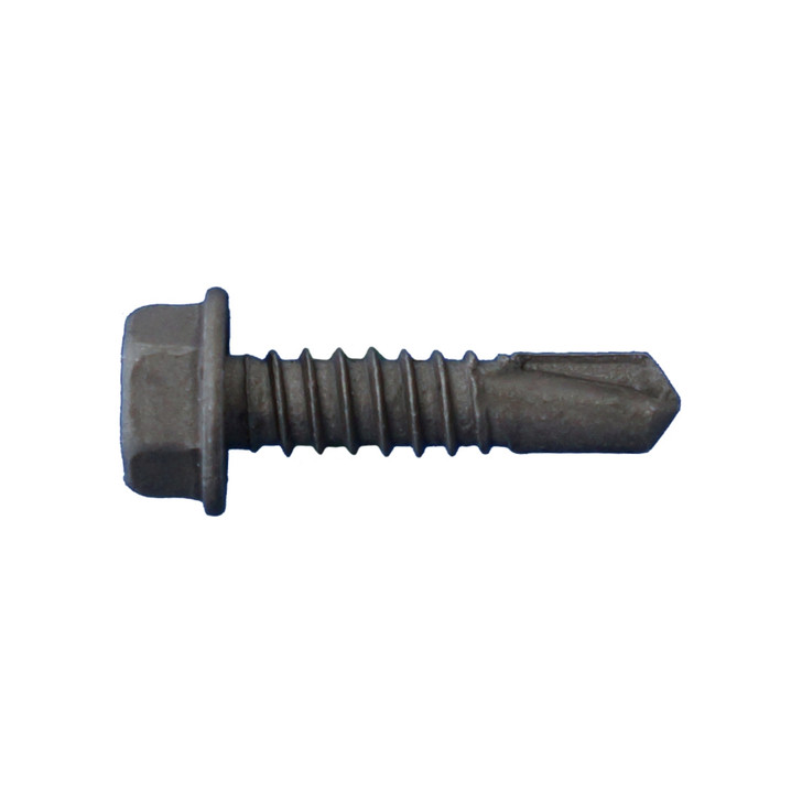 8 X 9/16 HEX WASHER HEAD SELF DRILL SCREWS DAGGER-GUARD BRONZE (Box of 10000)