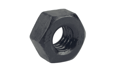 1-1/4"-7 A194 2H Heavy Hex Nut, Steel, Plain (Box of 35)