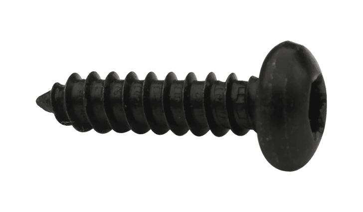 #10-16 x 5/8" Torx Pan Head Sheet Metal Screw, Type AB, 18-8 Stainless Steel, Black Oxide (Box of 3,000)