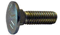 5/16"-18 x 1/2" Carriage Bolt Grade 8, Zinc Yellow - FT (Box of 2,000)