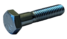 5/16"-18 x 7/8" Hex Cap Screw Grade 5, Zinc Clear - FT (Box of 1,500)