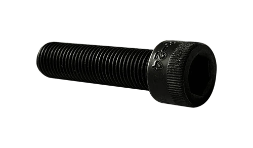 #10-32 x 2" Socket Head Cap Screw, Fine Thread, Alloy Steel, Thermal Black Oxide (DFARS) (Box of 100)