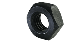 M5-0.8 Finished Hex Nut DIN 934, Class 10, Steel, Plain (Box of 10,000)
