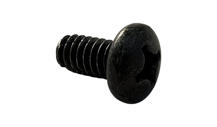 #6-32 x 7/16" Pan Head Phillips Thread Cutting Screw Type F, Steel Black Oxide (Box of 10,000)