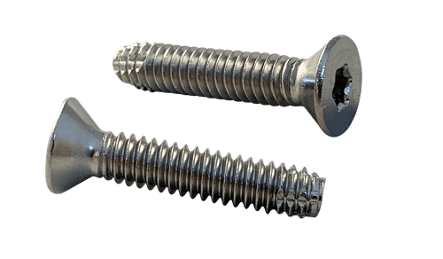 #10-24 x 1-1/4" Flat Head Torx (6-Lobe) Thread Cutting Screw Type F, 18-8 SS (Box of 2,000)
