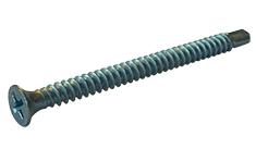 #6-20 x 1-1/4" Phillips Bugle Head Self-Drilling Drywall Tek Screw, Zinc (Box of 8,000)