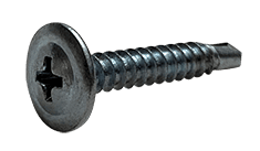 #10-16 x 9/16" K Lath Tek Screw, Self Drilling Modified Truss Head Phillips Zinc (Box of 6,000)
